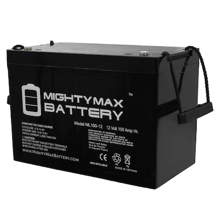 12V 100Ah SLA AGM Battery Replacement For Heartway Royale 4X, 4D